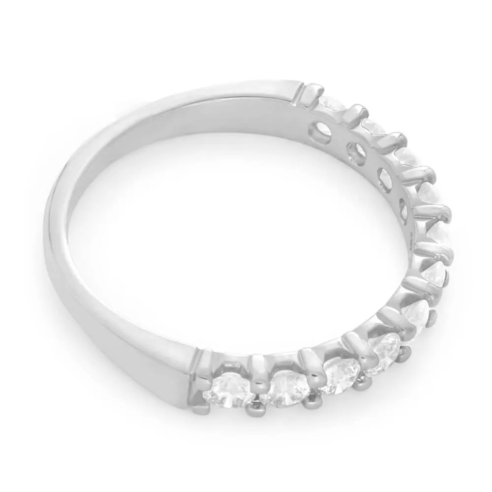 18ct White Gold 'Eden' Ring With 3/8 Carats Of Diamonds