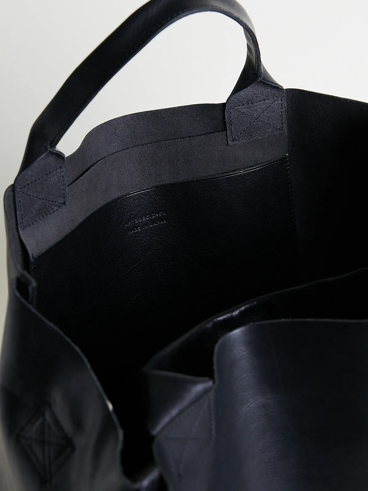 2 Way Tote Bag L in Black