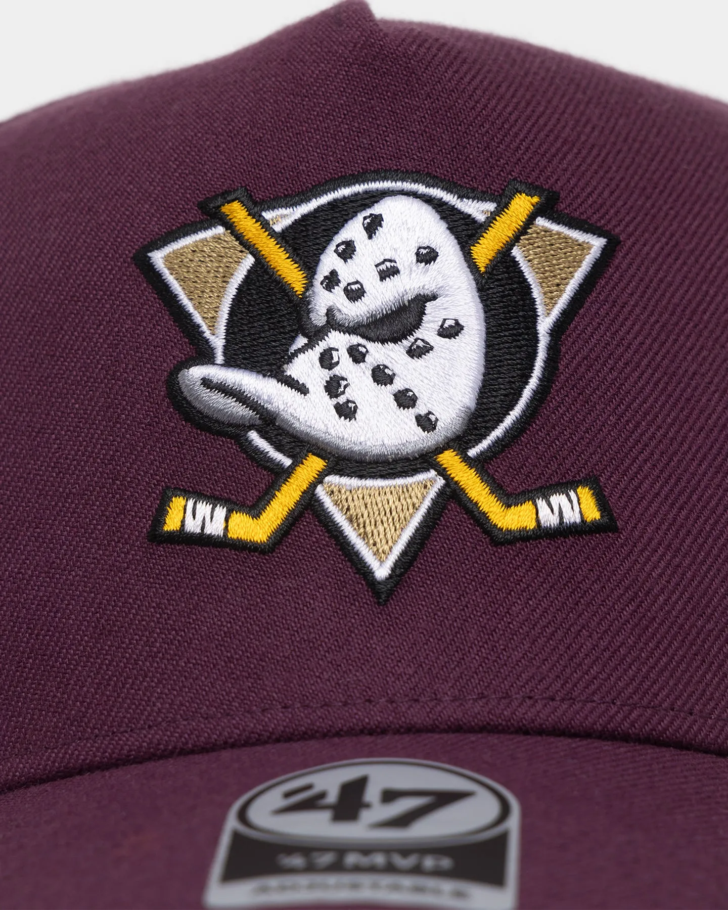 47 Brand Anaheim Ducks MVP DT Snapback Plum