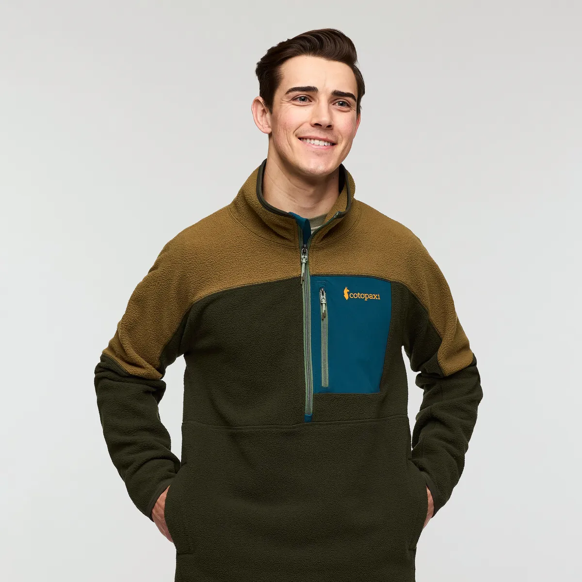 Abrazo Fleece Half-Zip Jacket - Men's