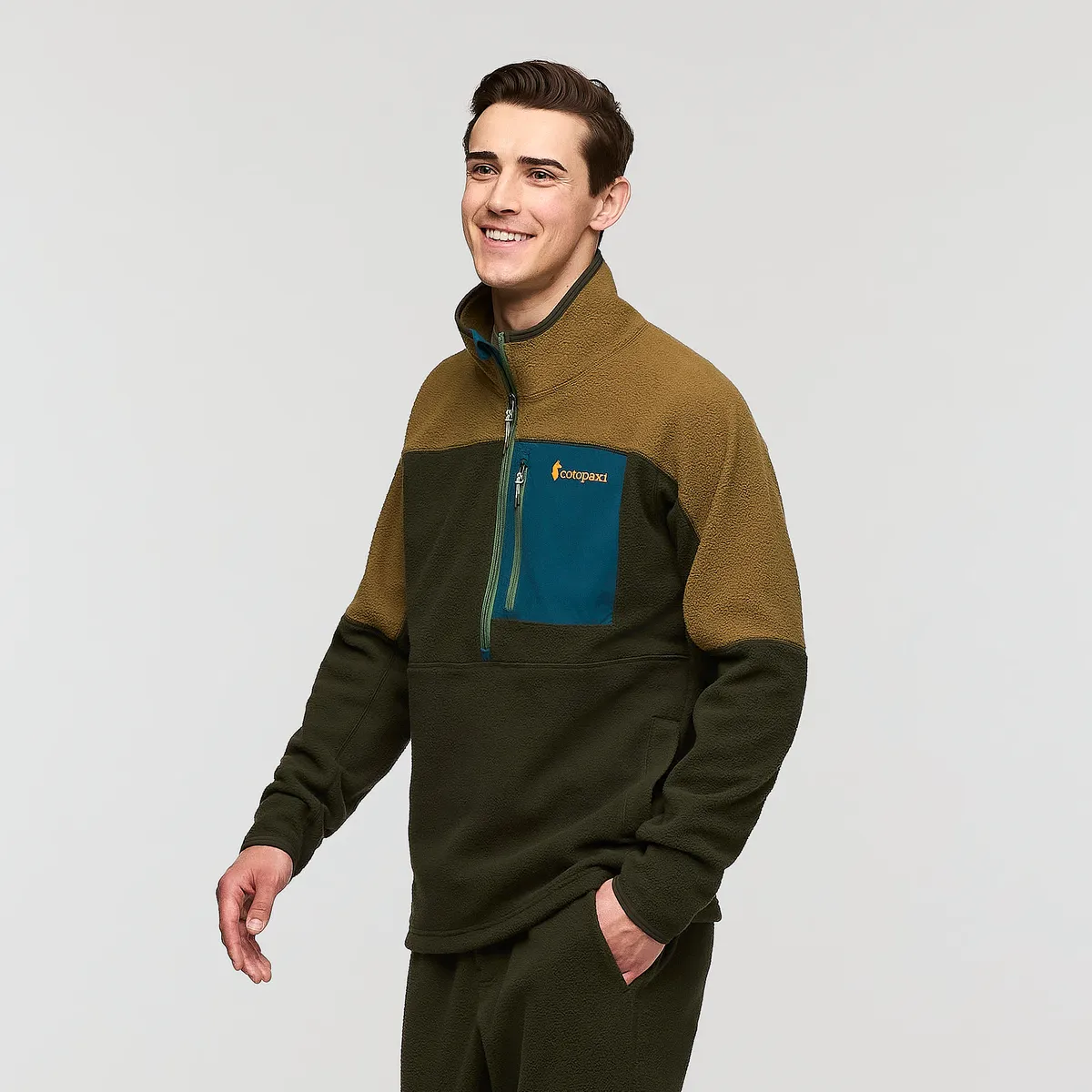 Abrazo Fleece Half-Zip Jacket - Men's