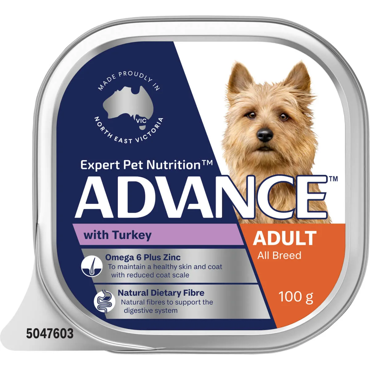 Advance Single Serve Adult Turkey Wet Dog Food