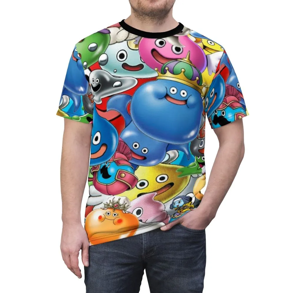 Adventurer's Slime Graphic T-Shirt - Dragon Quest Inspired Design