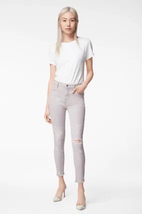 Alana High Rise Cropped Super Skinny - Olympus Destruct