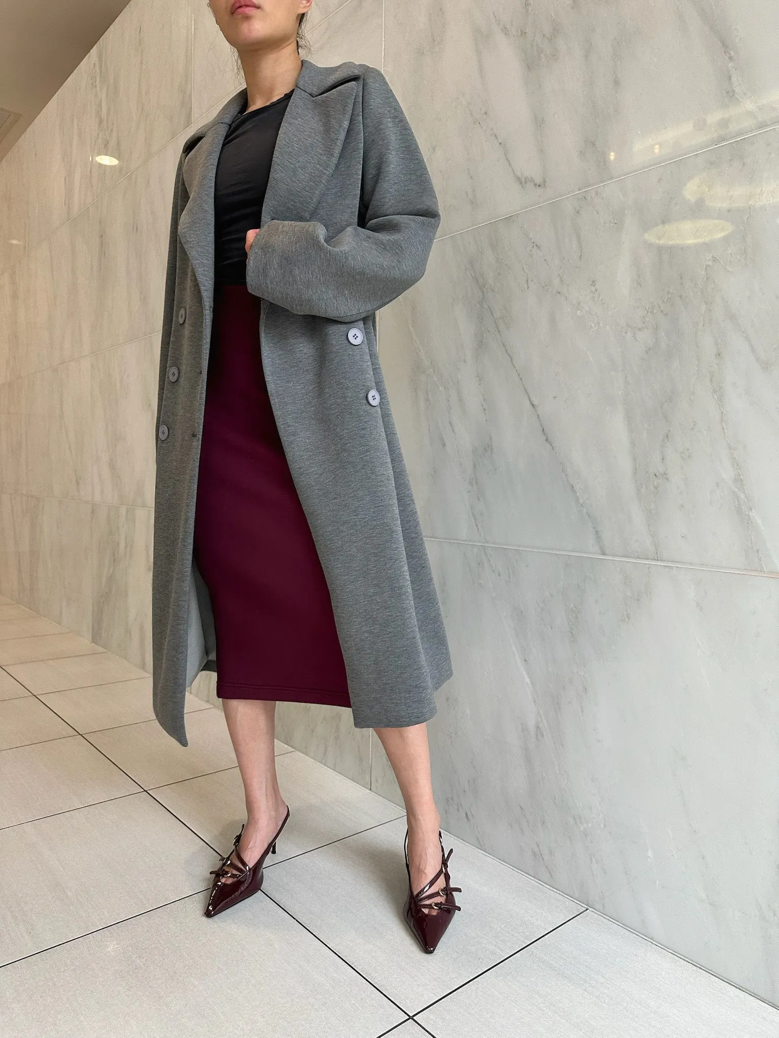 Alexandra Coat - Grey