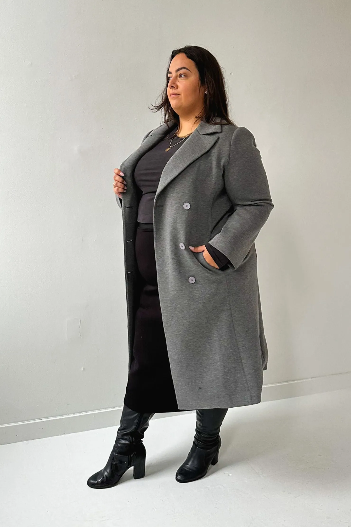 Alexandra Coat - Grey