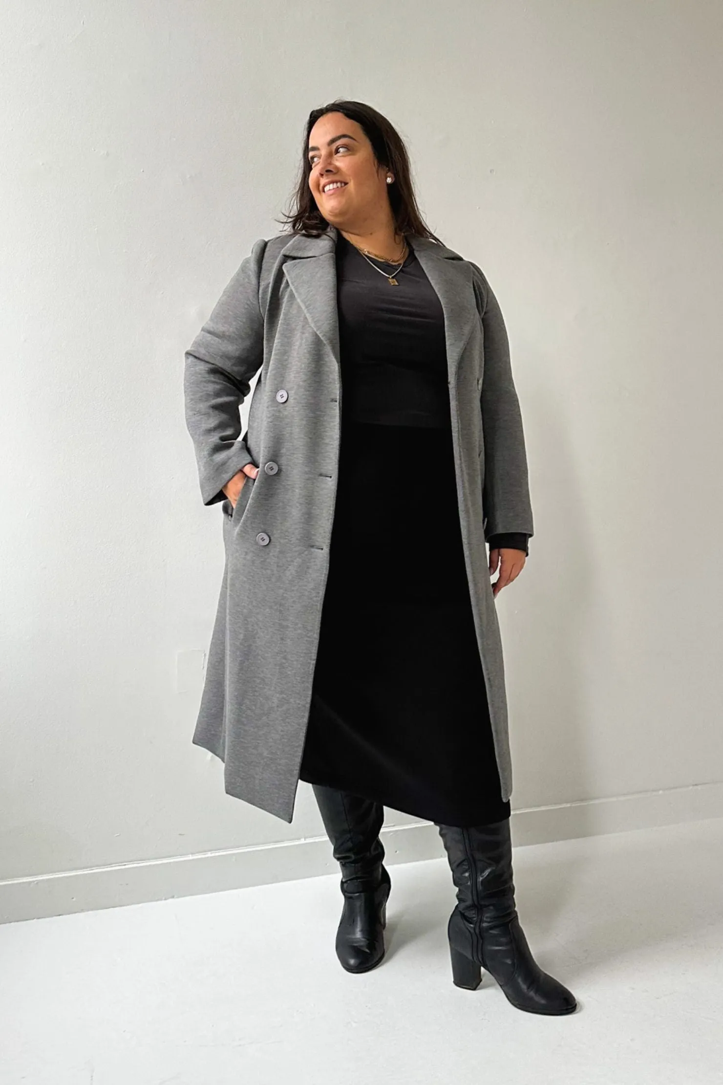 Alexandra Coat - Grey