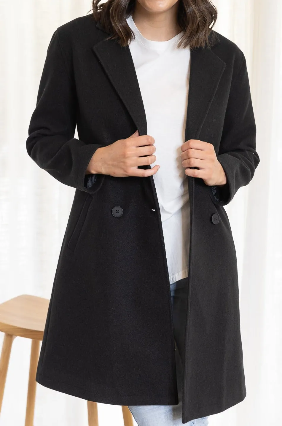 ALICE COAT - Black