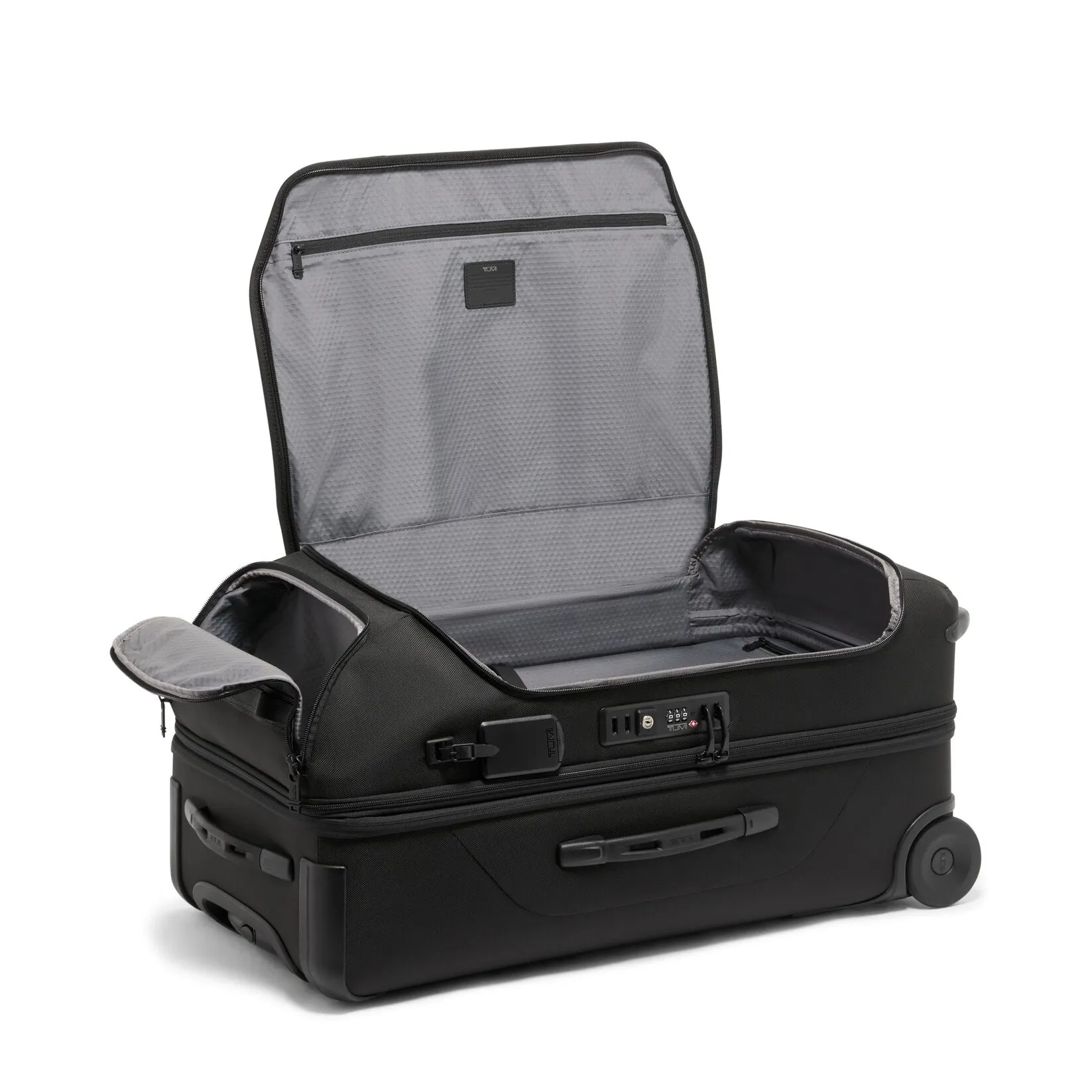 ALPHA BRAVO Wheeled Duffel Exp P/C - Black