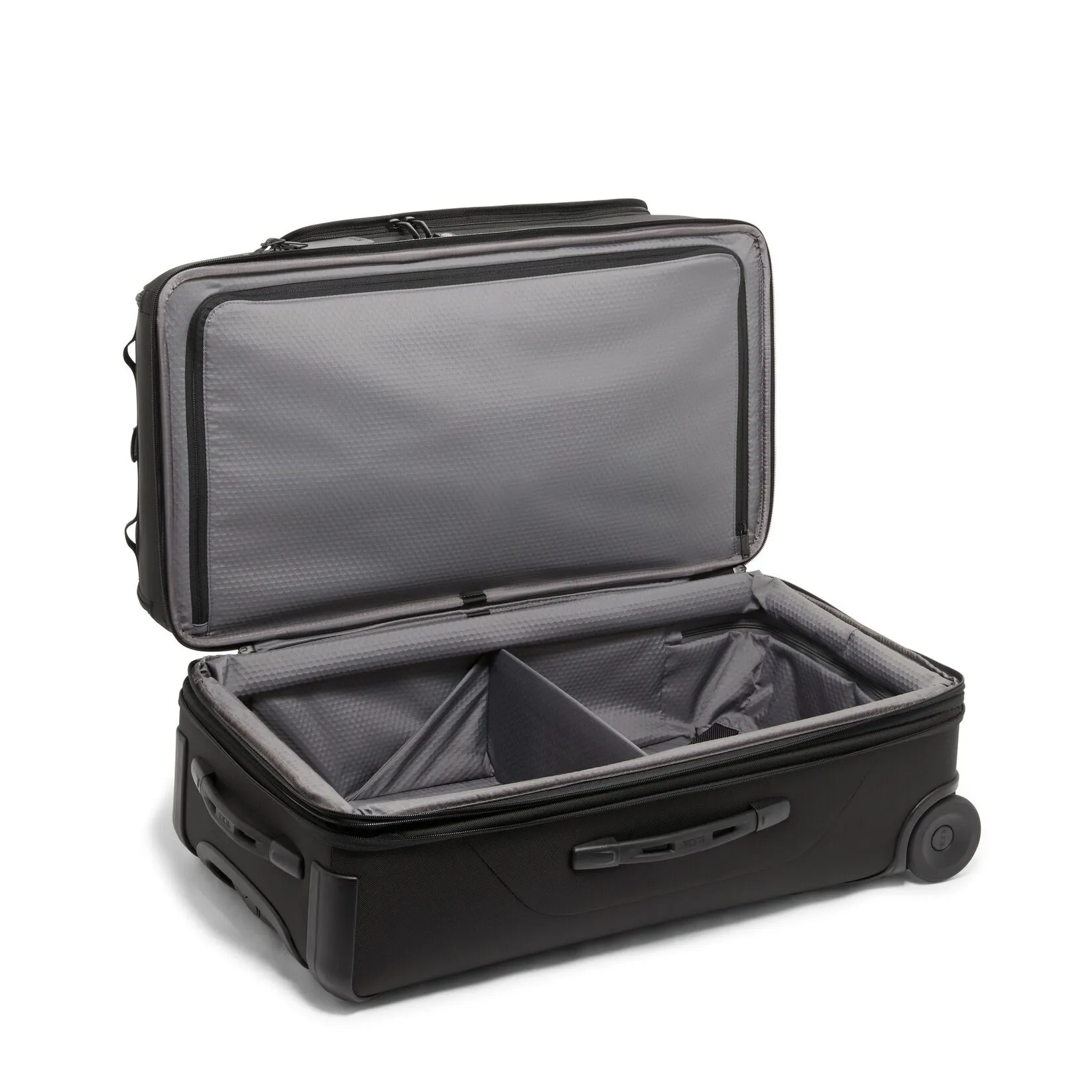 ALPHA BRAVO Wheeled Duffel Exp P/C - Black