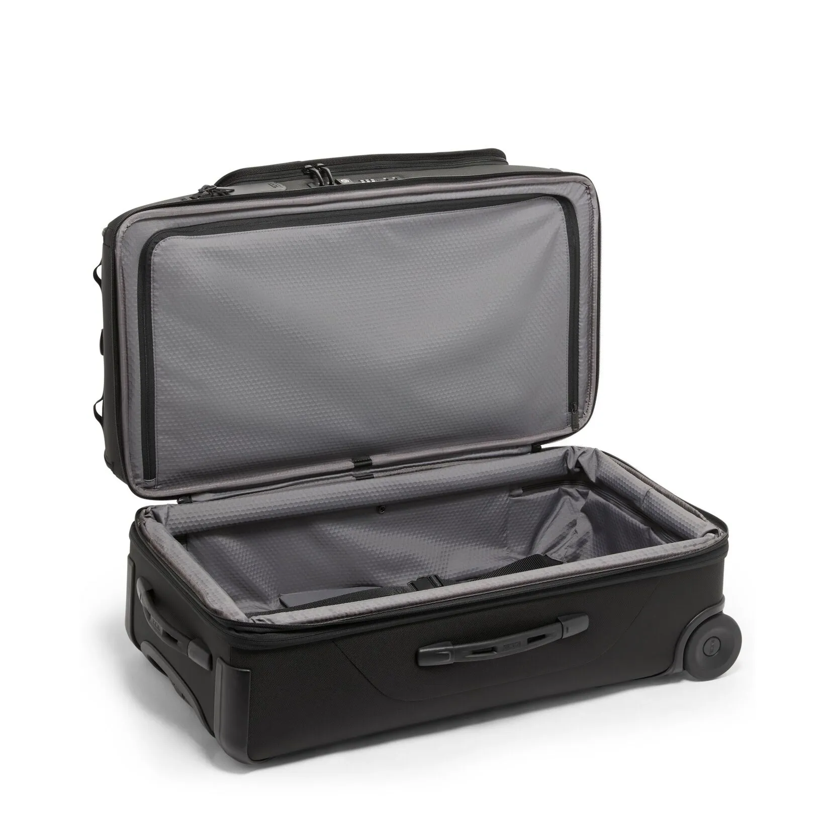 ALPHA BRAVO Wheeled Duffel Exp P/C - Black