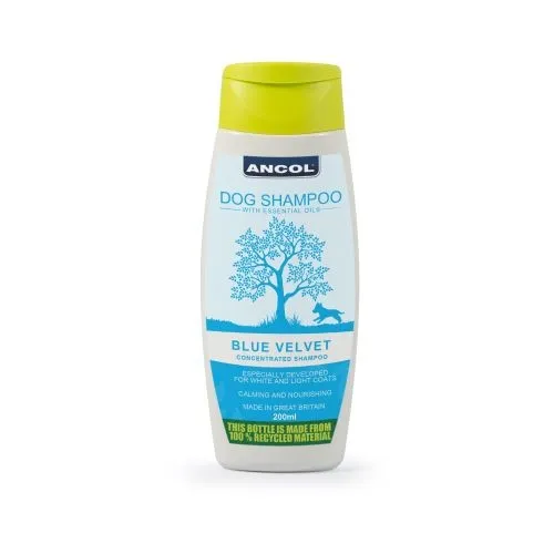 Ancol Blue Velvet Dog Shampoo 200ml