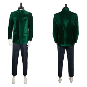 Argylle 2024 Argylle Green Secret Service Set Party Carnival Halloween Cosplay Costume