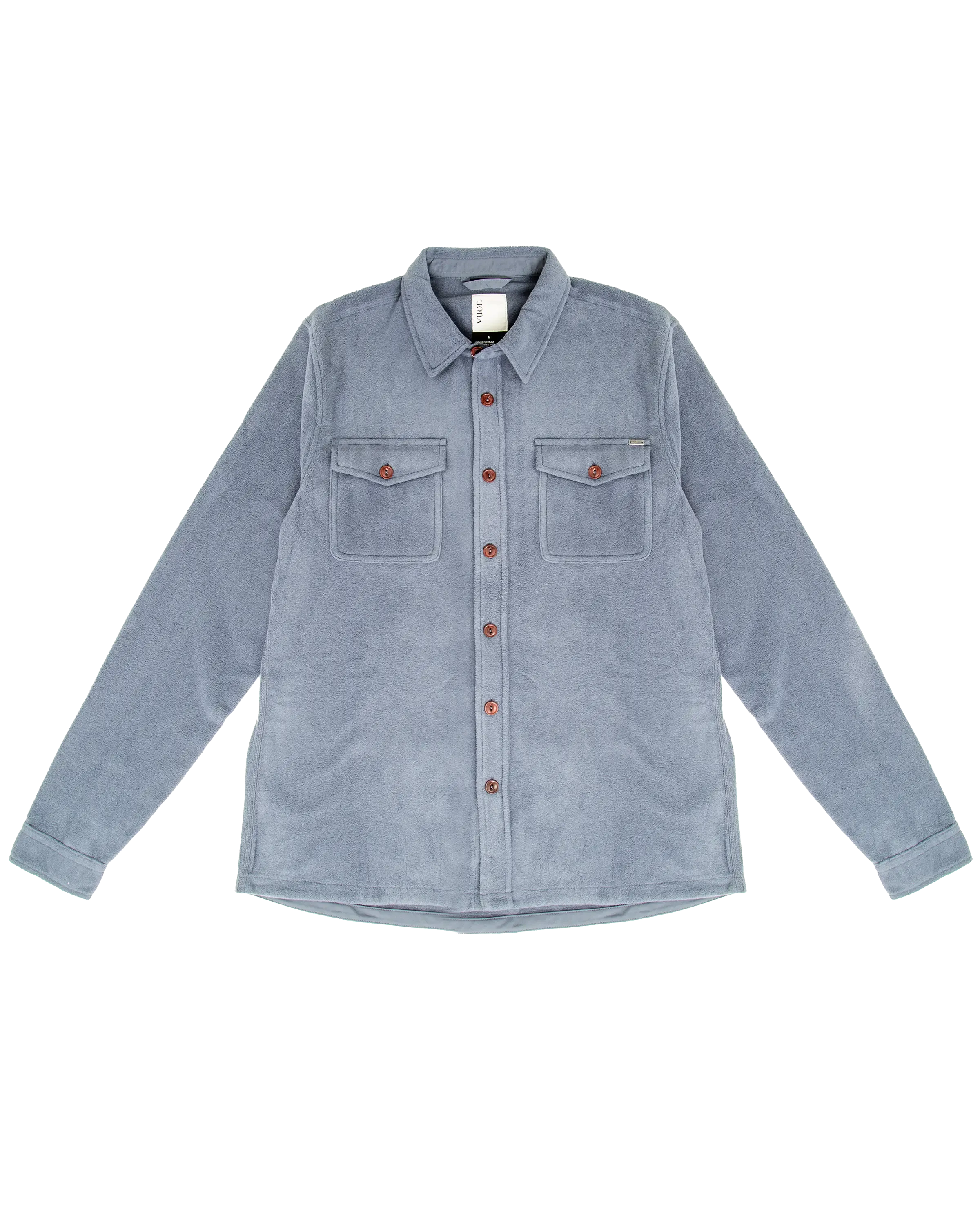 Aspen Shirt Jacket in Azure Heather