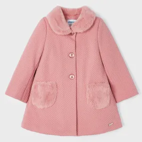 Baby Girls Structured Knit Coat | Mayoral