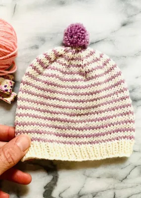 Baby Stripes Hat Pattern