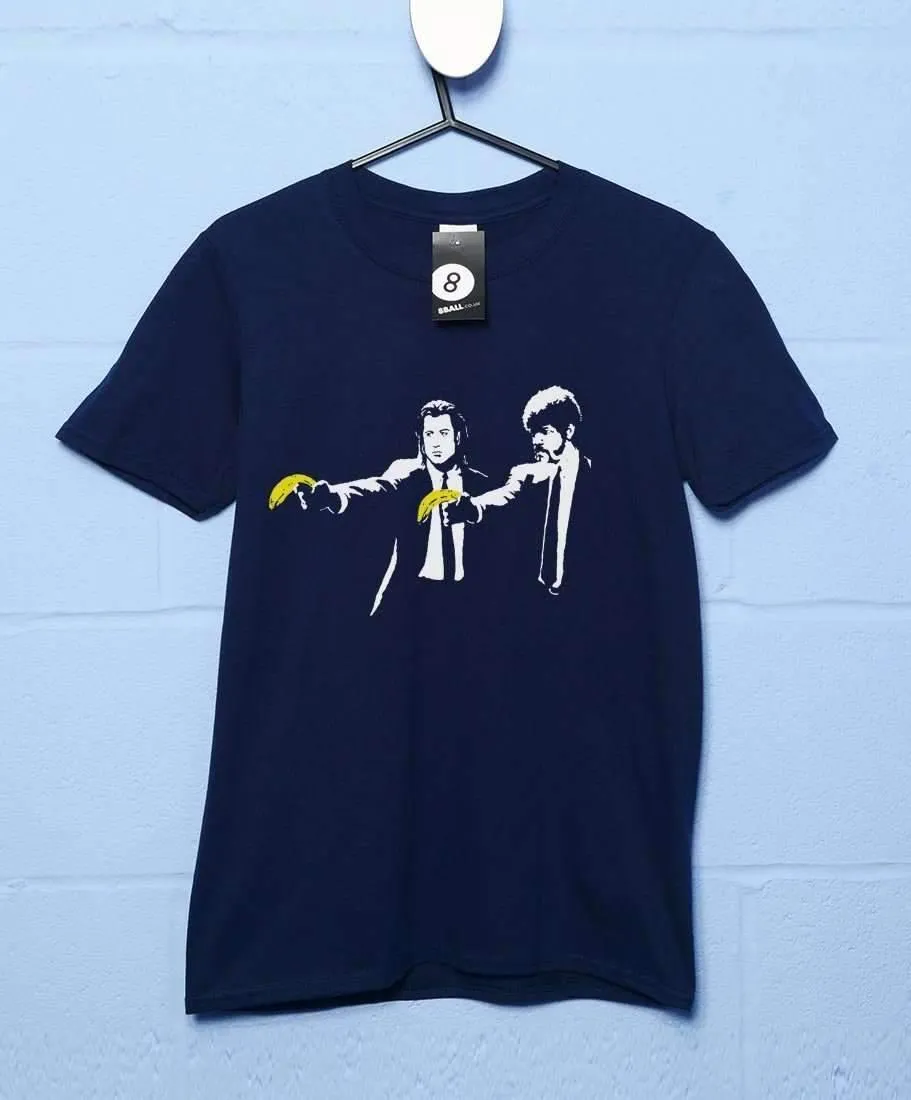 Banksy Pulp Fiction Bananas T-Shirt