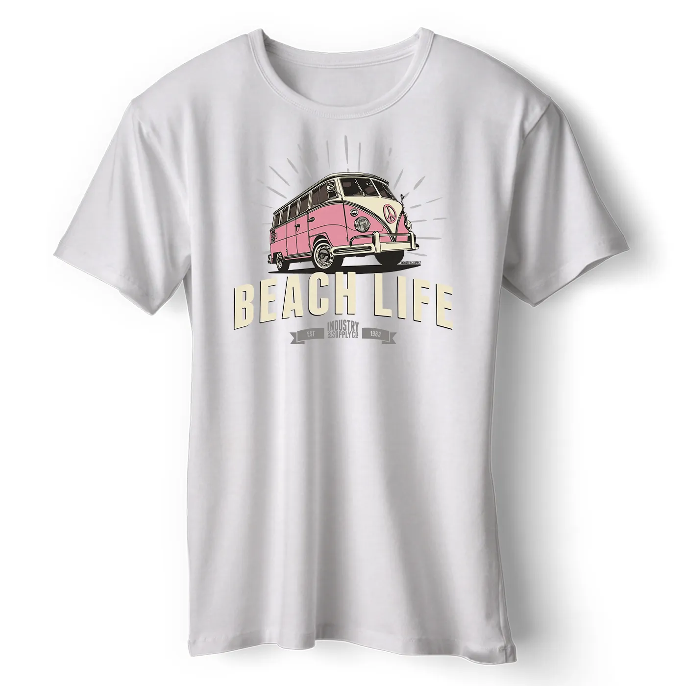 BEACH LIFE VW BUS T-SHIRT