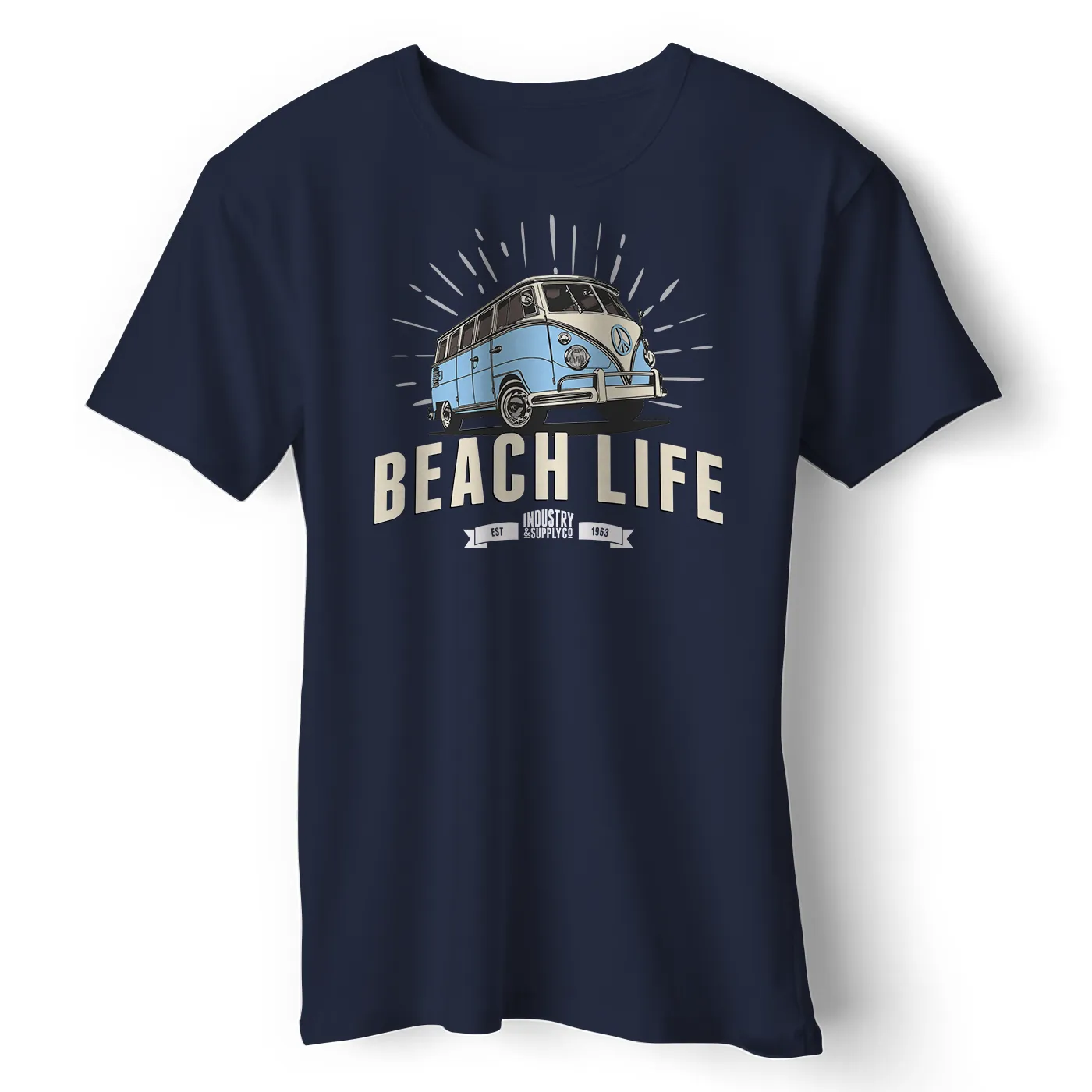 BEACH LIFE VW BUS T-SHIRT