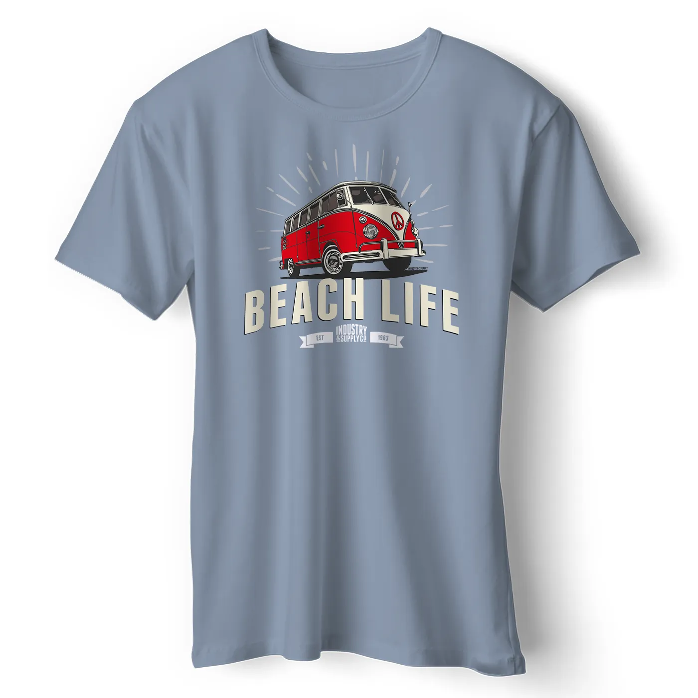 BEACH LIFE VW BUS T-SHIRT