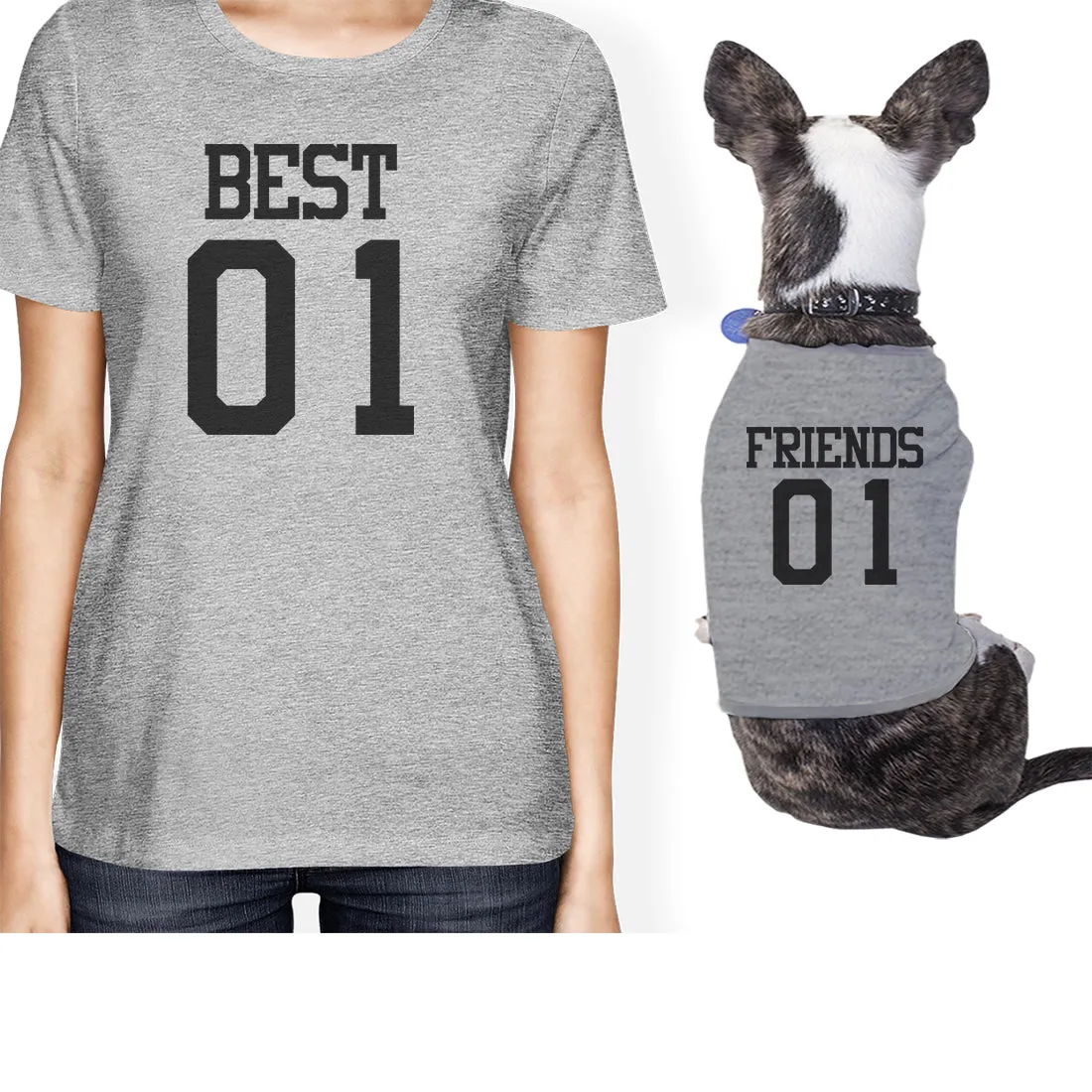 Best01 Friends01 Small Dog Owner Matching Apparel For Dog Moms