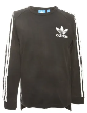 Black Adidas Printed T-shirt - S