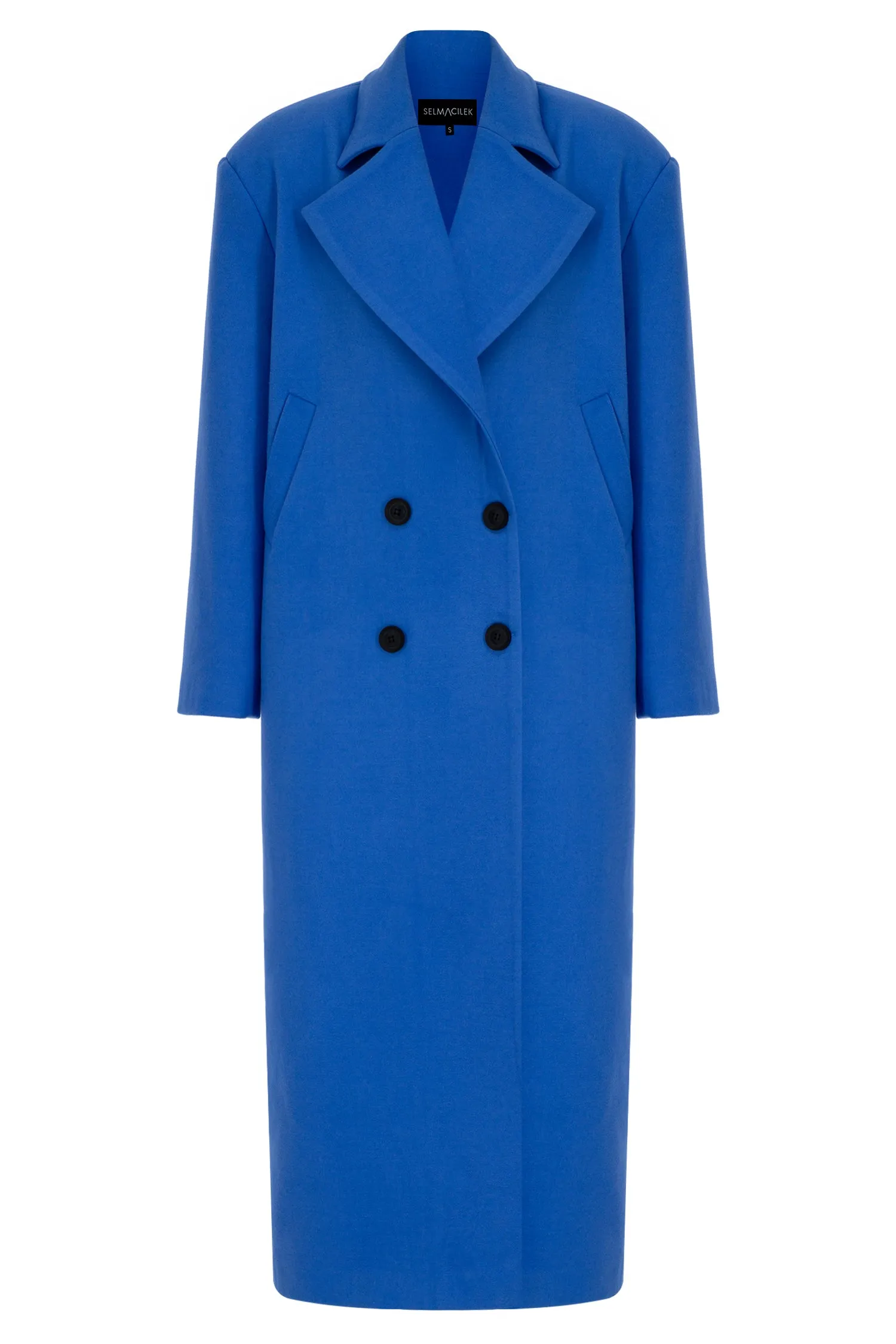 BLUE CACHET LONG COAT