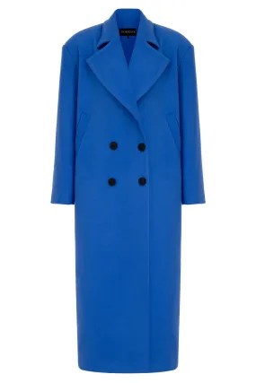 BLUE CACHET LONG COAT