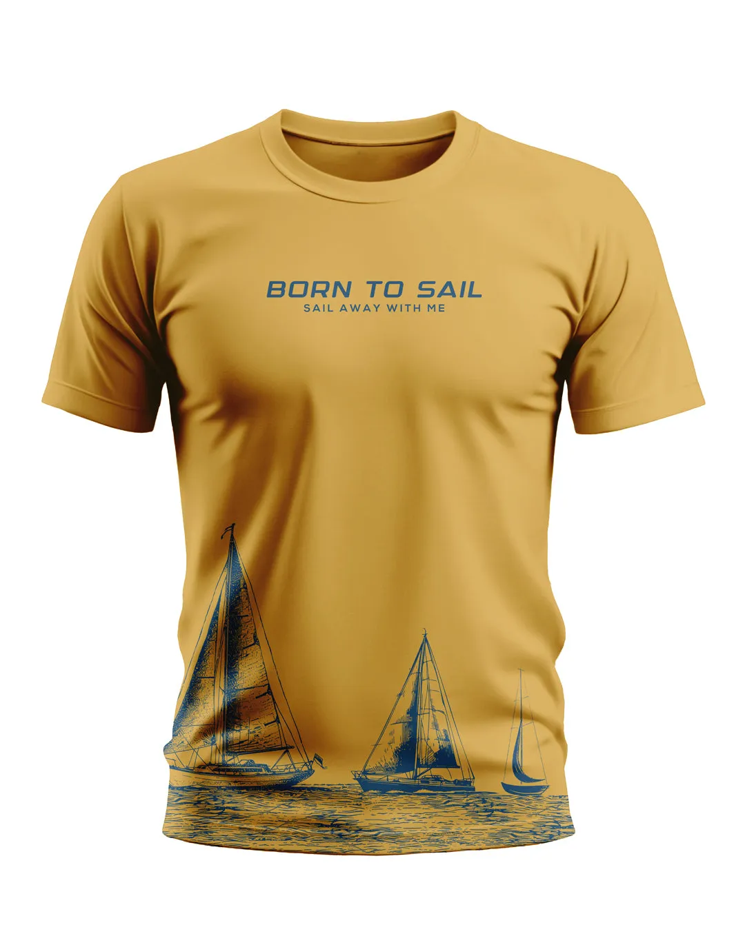 Born to sail Soft Cotton T-shirt