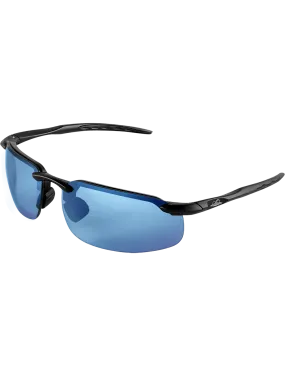 Bull Head Swordfish Polarized Blue Mirror Safety Glasses BH106129