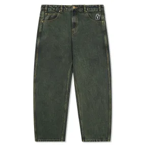 Butter Goods Lock Baggy Denim Jeans Washed Ivy