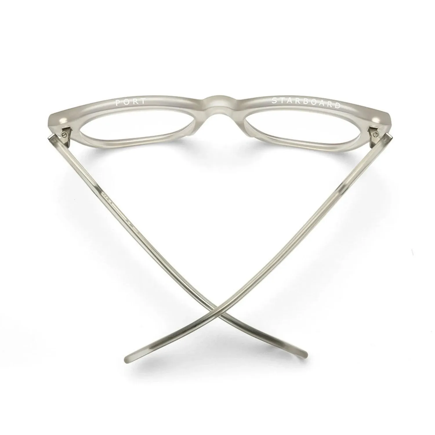 caddis | reading glasses | miklos fog matte clear - LC