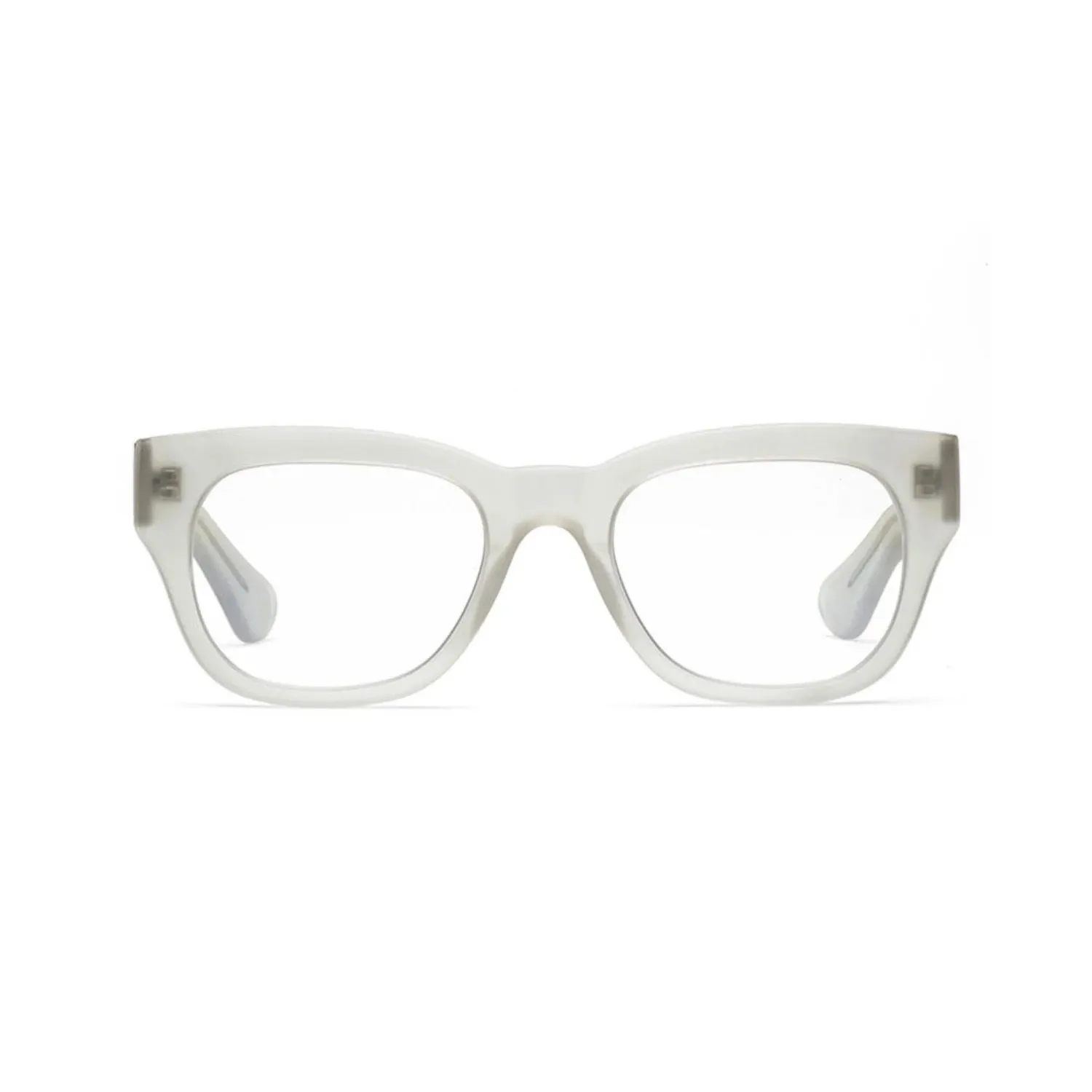 caddis | reading glasses | miklos fog matte clear - LC