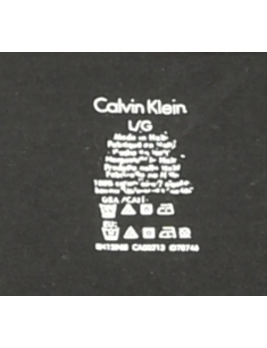 Calvin Klein Plain T-shirt - L