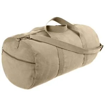 Canvas Shoulder Duffle Bag - 24 Inch