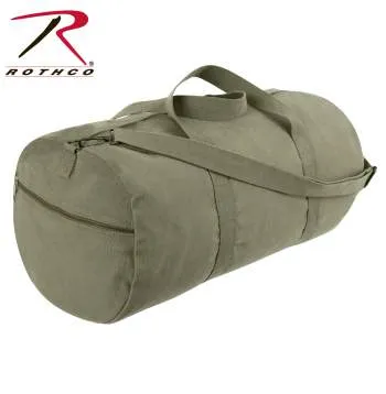 Canvas Shoulder Duffle Bag - 24 Inch