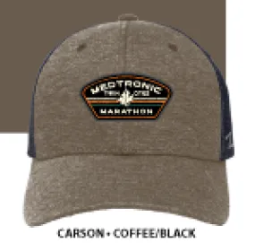 Carson Polo Knit Trucker Hat - Coffee | Black