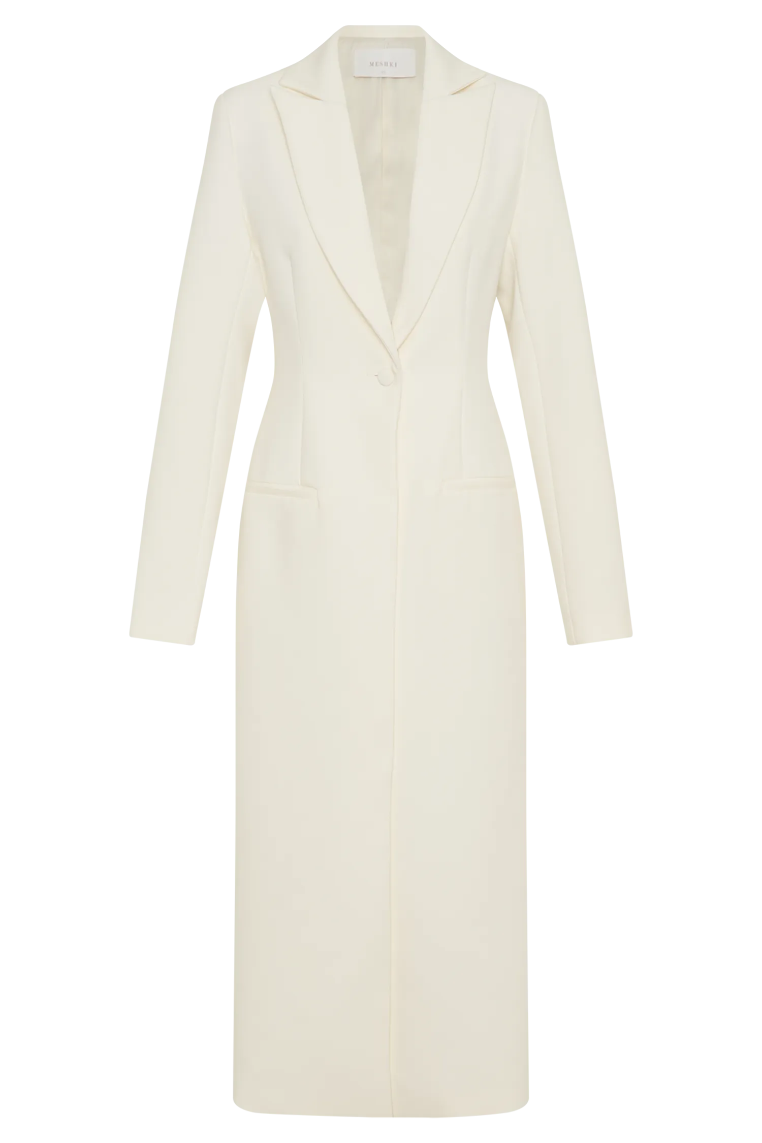 Caviar Suiting Coat - Ivory