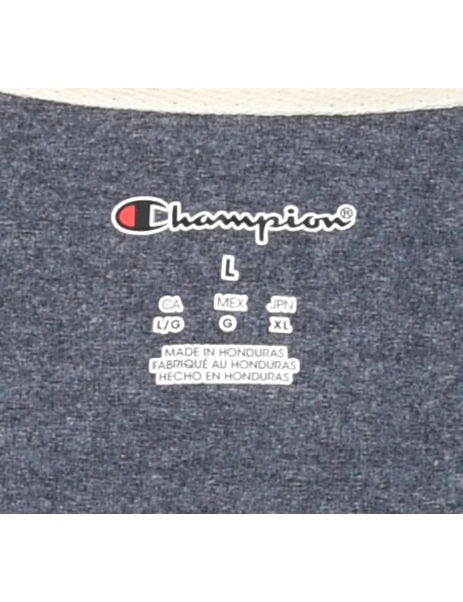 Champion Grey Plain T-shirt - L