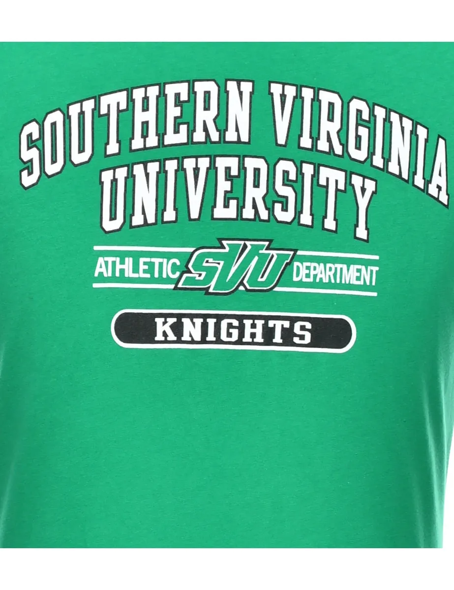 Champion Southern Virginia University Printed T-shirt - L