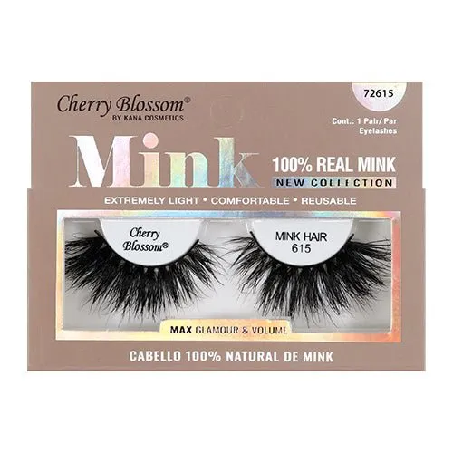 Cherry Blossom 3D 100% Real Mink Eyelashes