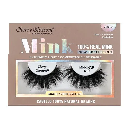 Cherry Blossom 3D 100% Real Mink Eyelashes