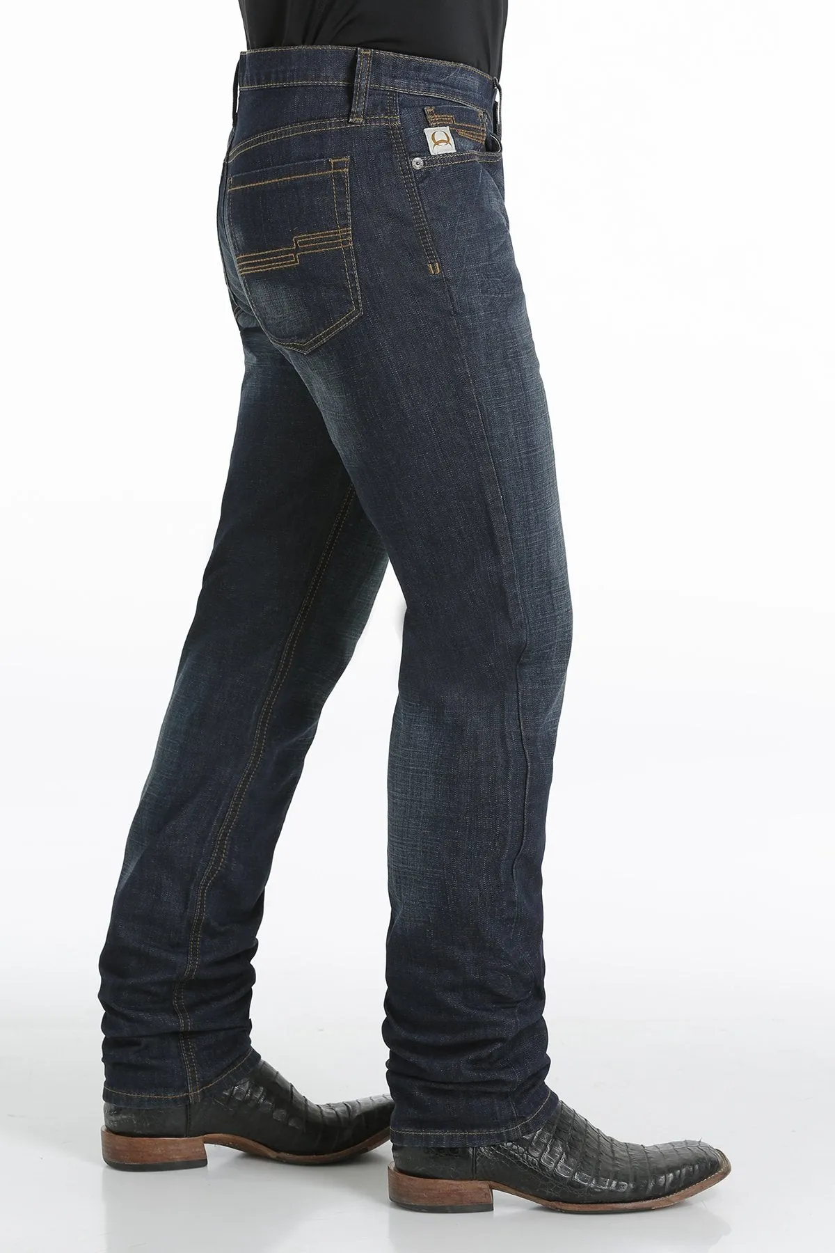 Cinch Mens Slim Straight leg Jesse Rinse Jeans