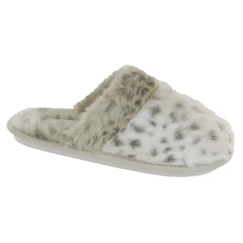 Cobian Women's Minou Mule Slip On Shoe - Snow Leopard MMN20-951