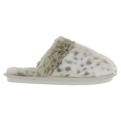 Cobian Women's Minou Mule Slip On Shoe - Snow Leopard MMN20-951