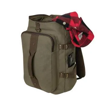 Convertible Canvas Duffle / Backpack - 19 Inches