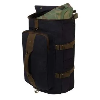 Convertible Canvas Duffle / Backpack - 19 Inches