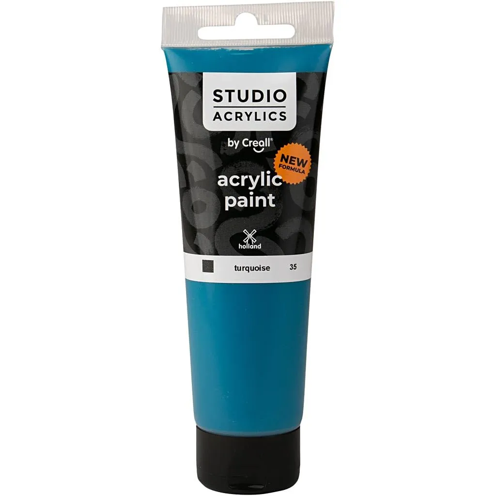 Creall ACRYLICS STUDIO TUBE 120ml 35 Turquoise