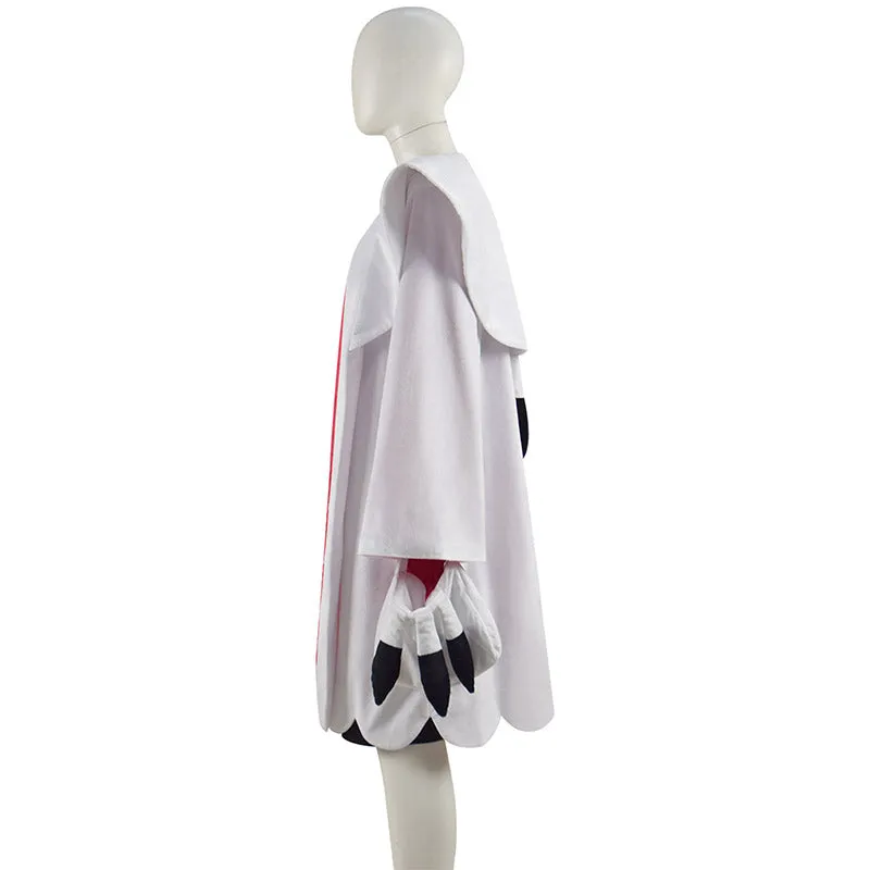 Cruella De Vil Dress Coat Outfits Cruella Cosplay Costume Halloween Carnival Suit