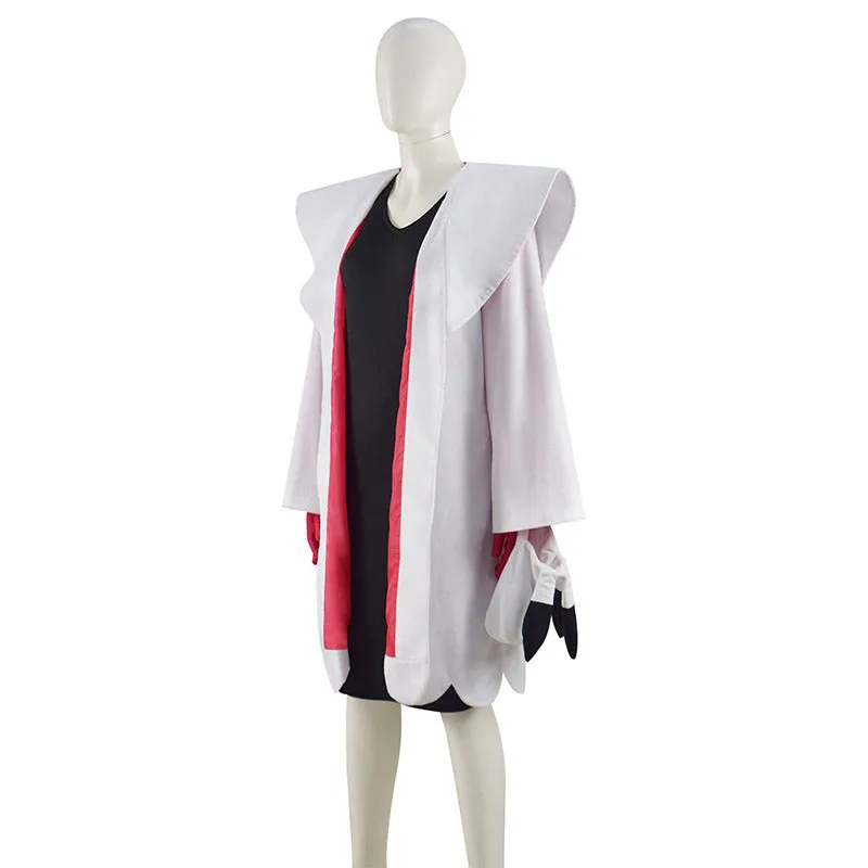 Cruella De Vil Dress Coat Outfits Cruella Cosplay Costume Halloween Carnival Suit